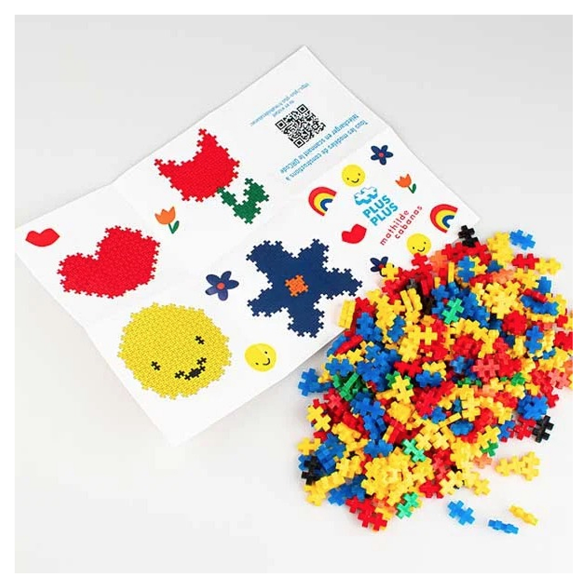Plus Plus ++ Trousse Mathilde Cabanas - 424 pcs couleur unique, PLUSPLUS