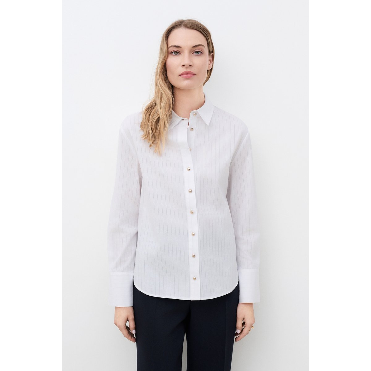 Chemise Carmen blanc, CAROLL