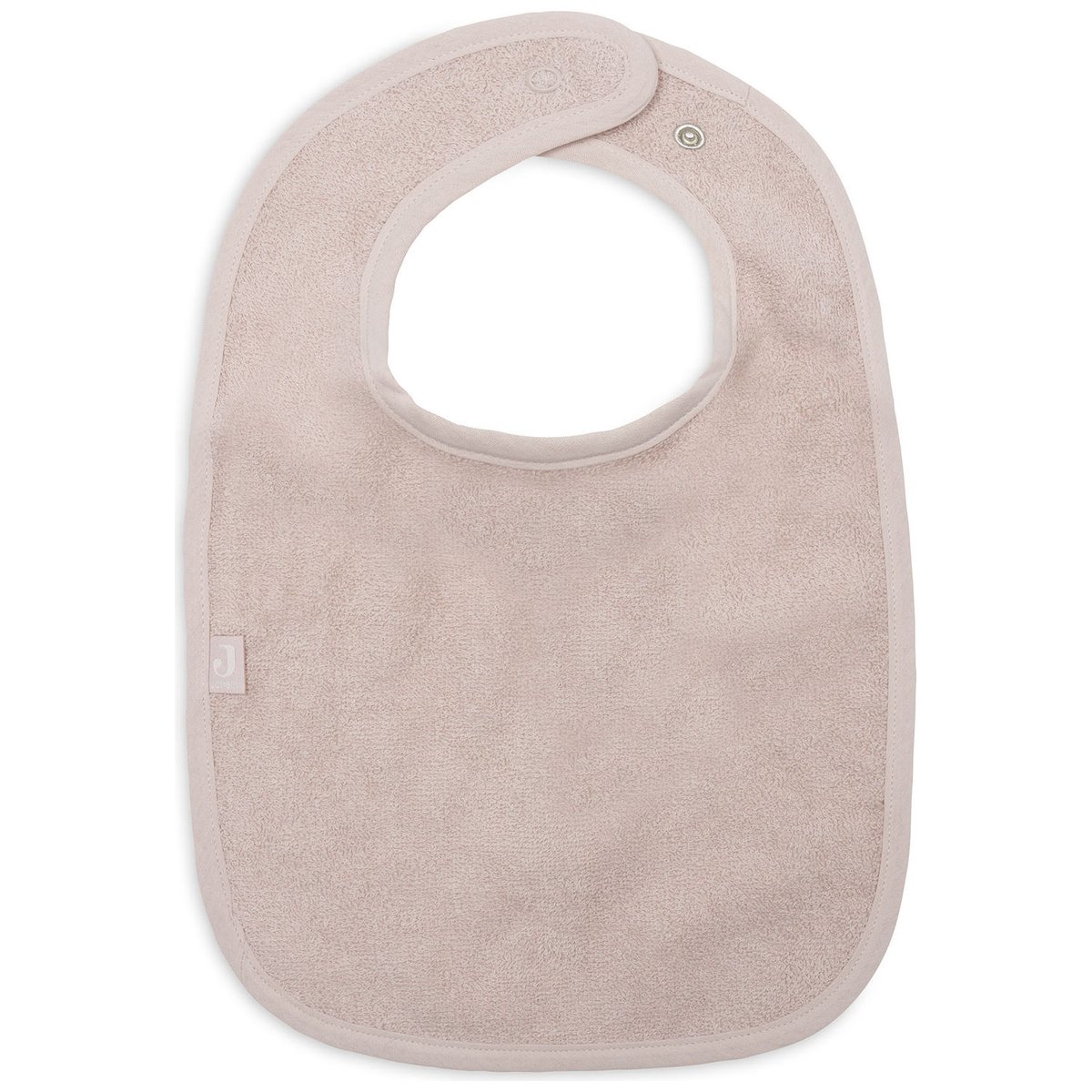 Lot de 2 bavoirs en éponge rose, écru, JOLLEIN