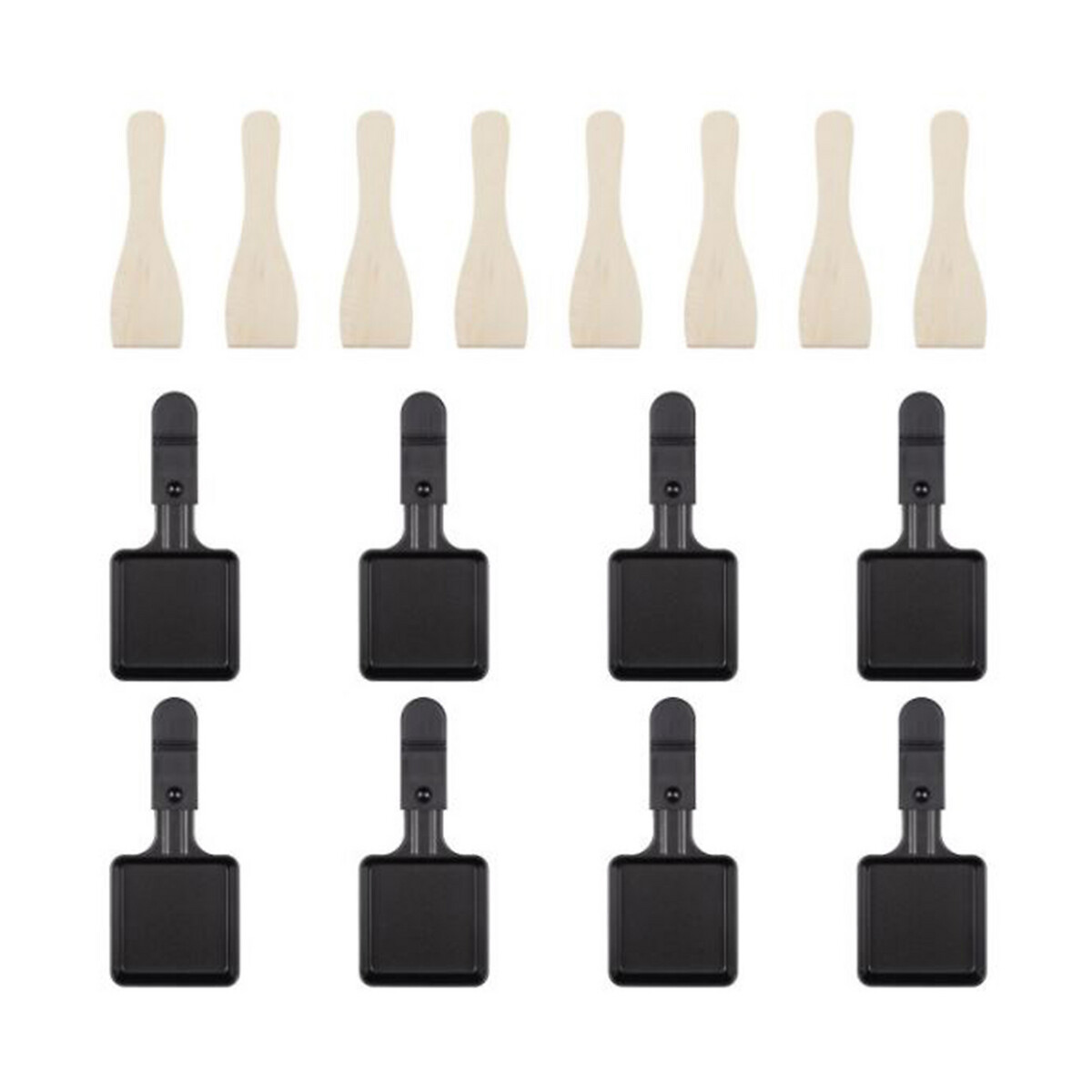 Raclette-Grill para 8 pessoas, da Clatronic preto , CLATRONIC