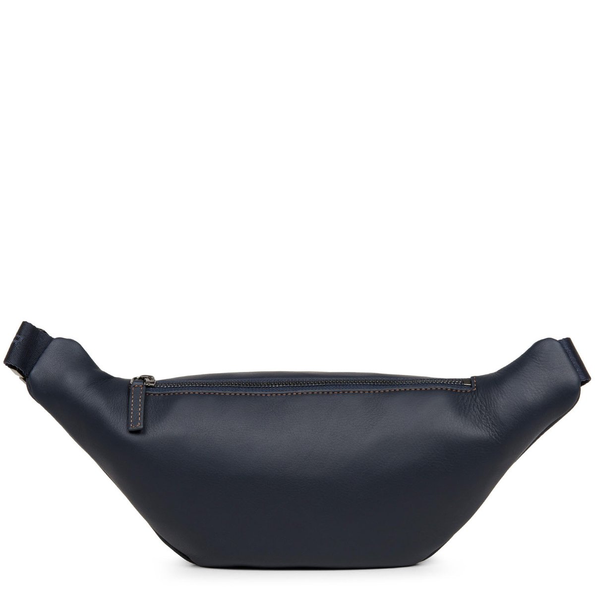 Sac banane SOFT VINTAGE HOMME bleu - fonce - camel, LANCASTER