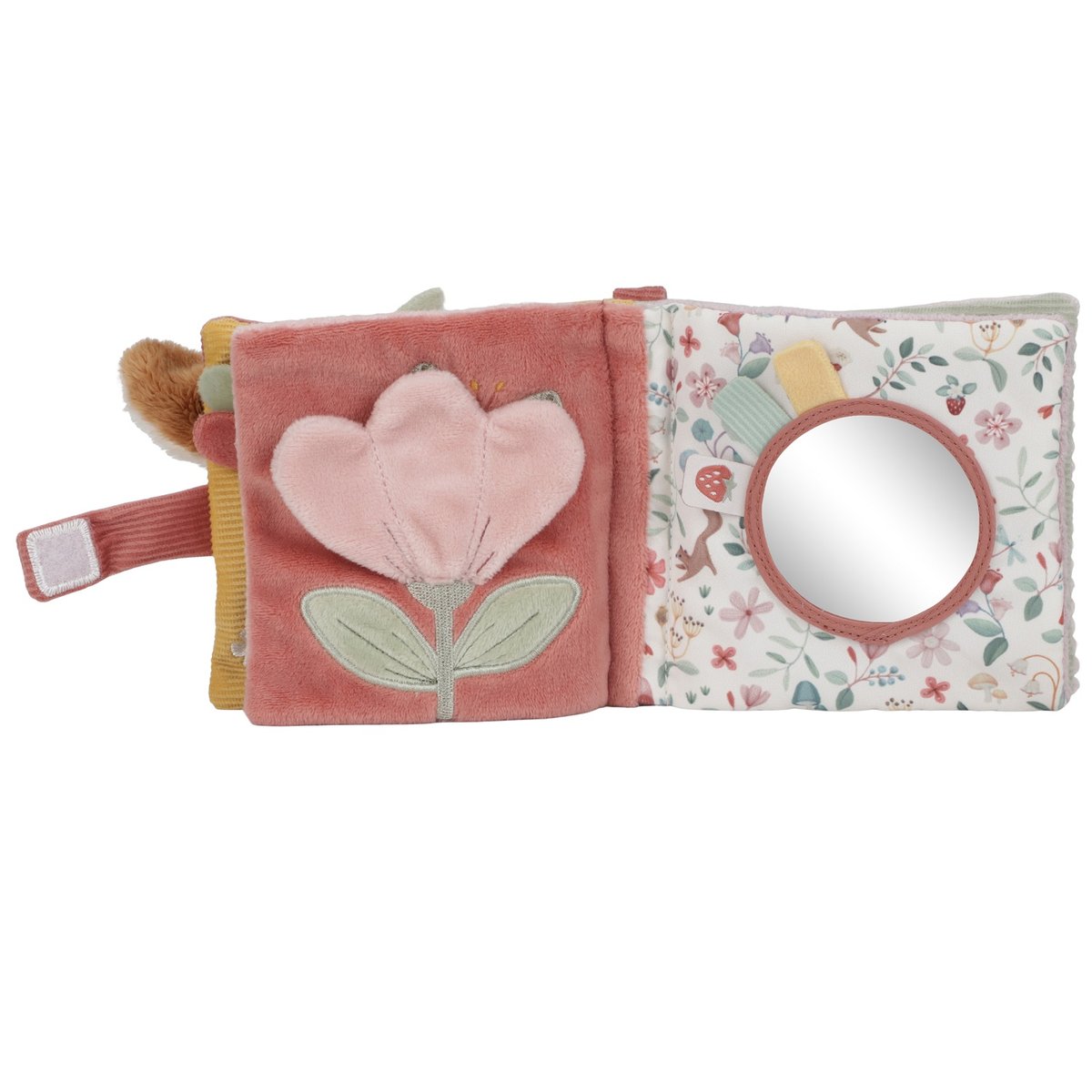 Livret en tissu FAIRY GARDEN rose, LITTLE DUTCH