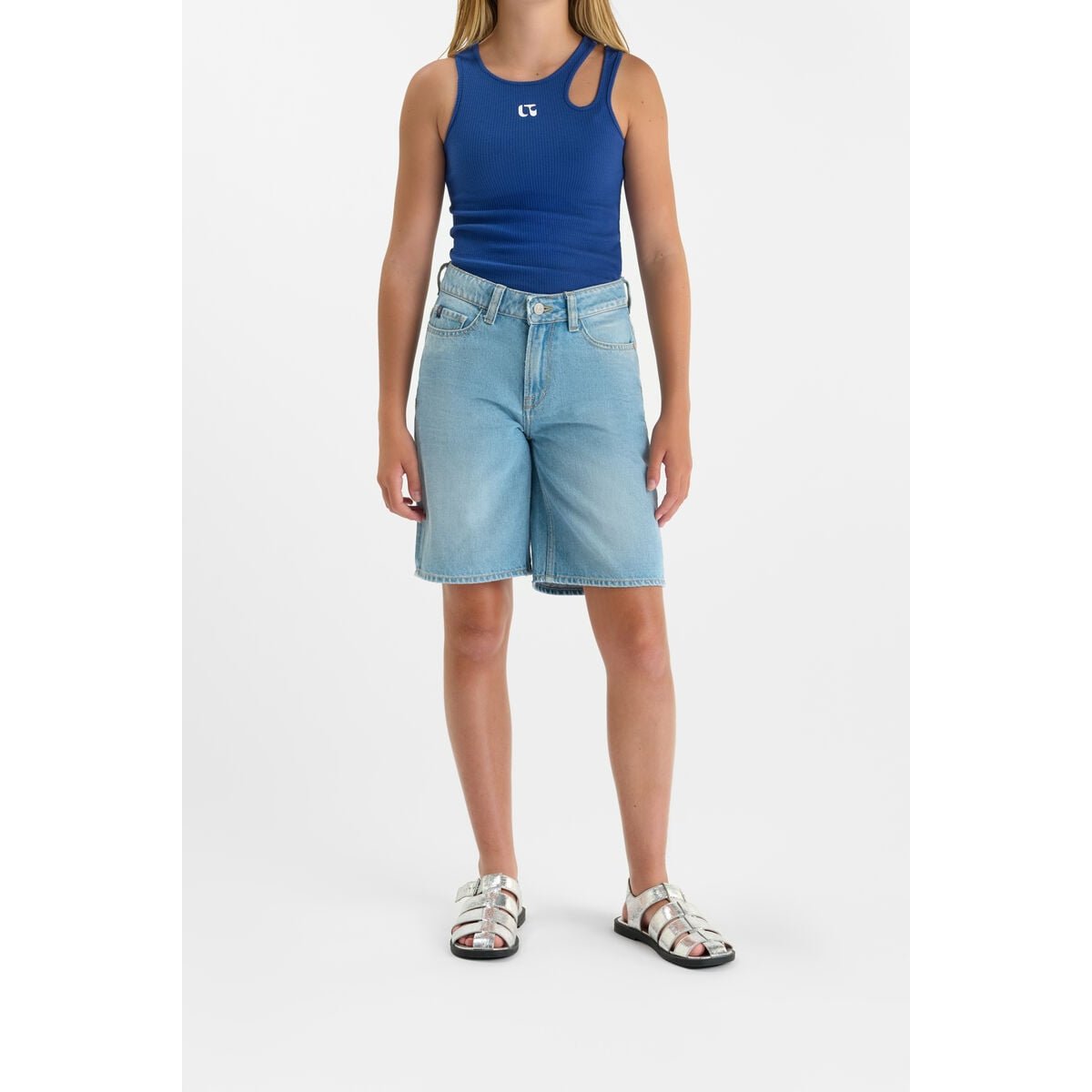 Bermuda short en jeans BOURDON blue, LE TEMPS DES CERISES