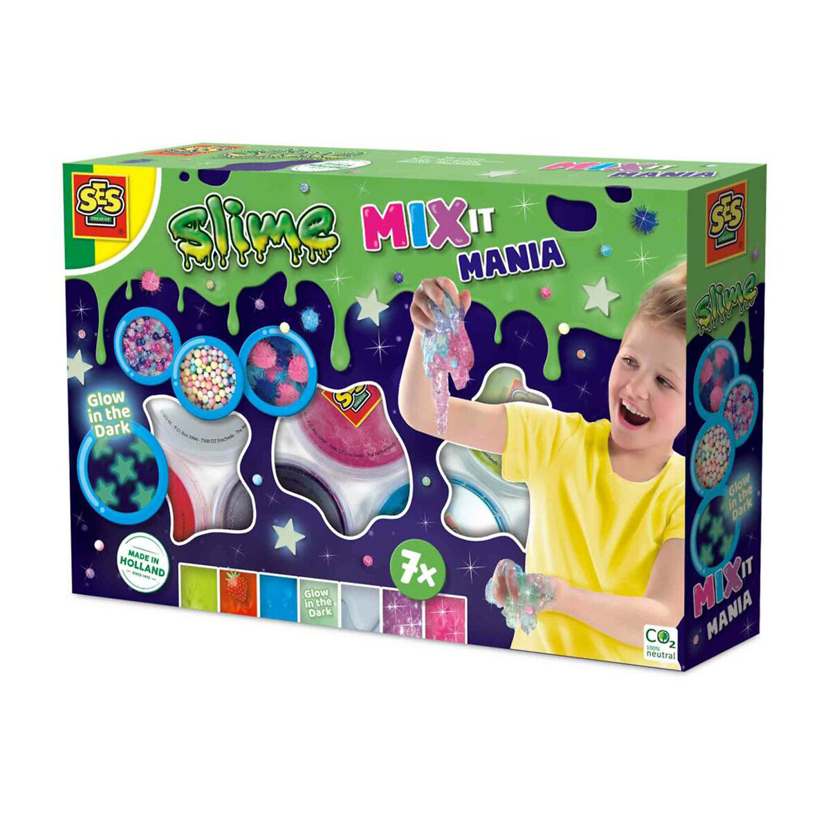Brinquedo "Slime mix it mania", SES multicolor, SES