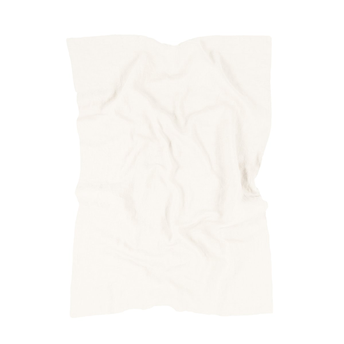 Housse de couette enfant en lin français et coton bio lavés L1N0 off white, NOBODINOZ