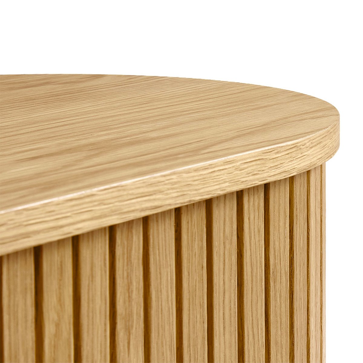 Meuble bas 2 portes 180 cm - Bois naturel - ALBA marron, MAISON AUBERTIN