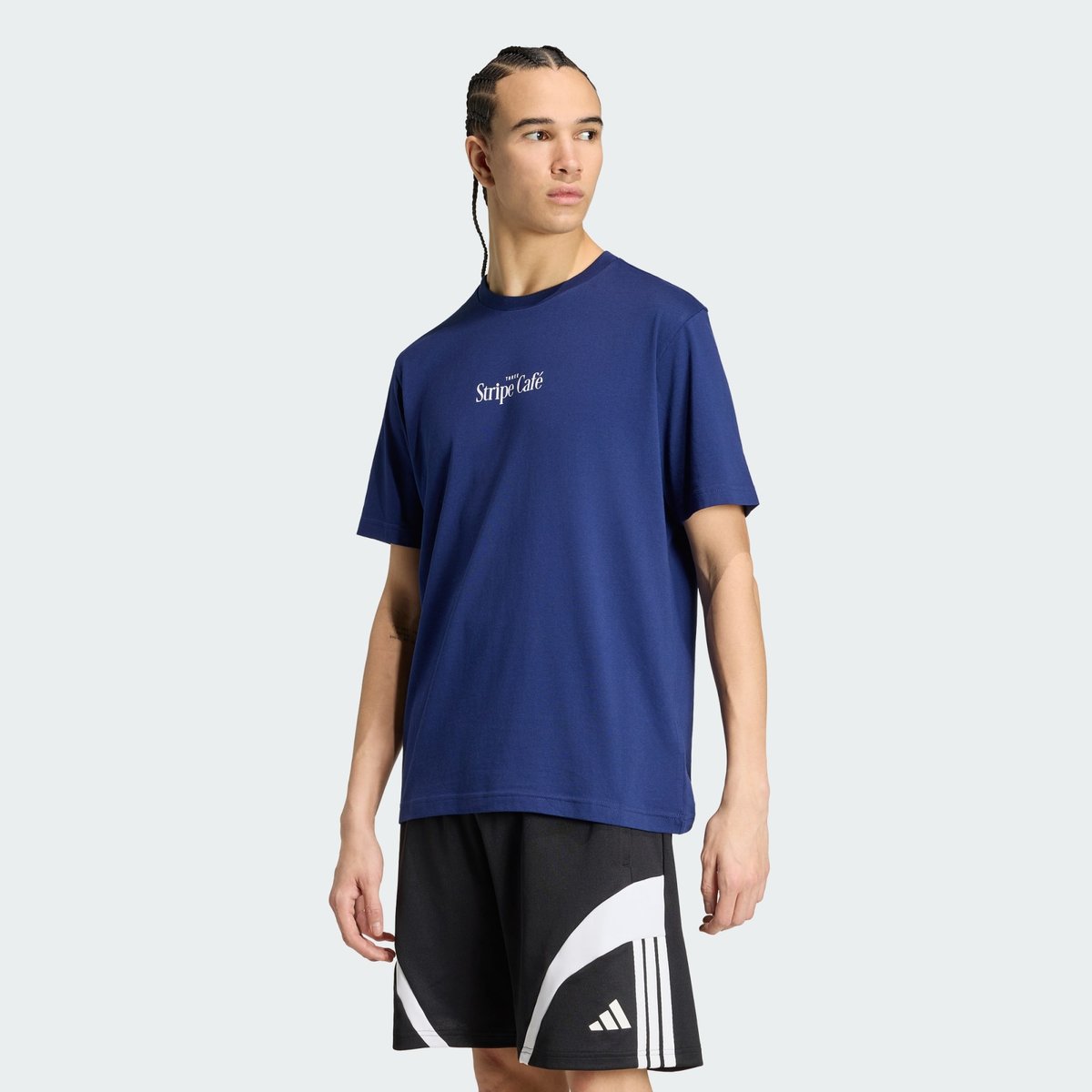 T-Shirt Graphique Coffee Cafe Donut Bag T-Shirt Graphique Coffee Cafe Donut Bag dark blue, ADIDAS SPORTSWEAR