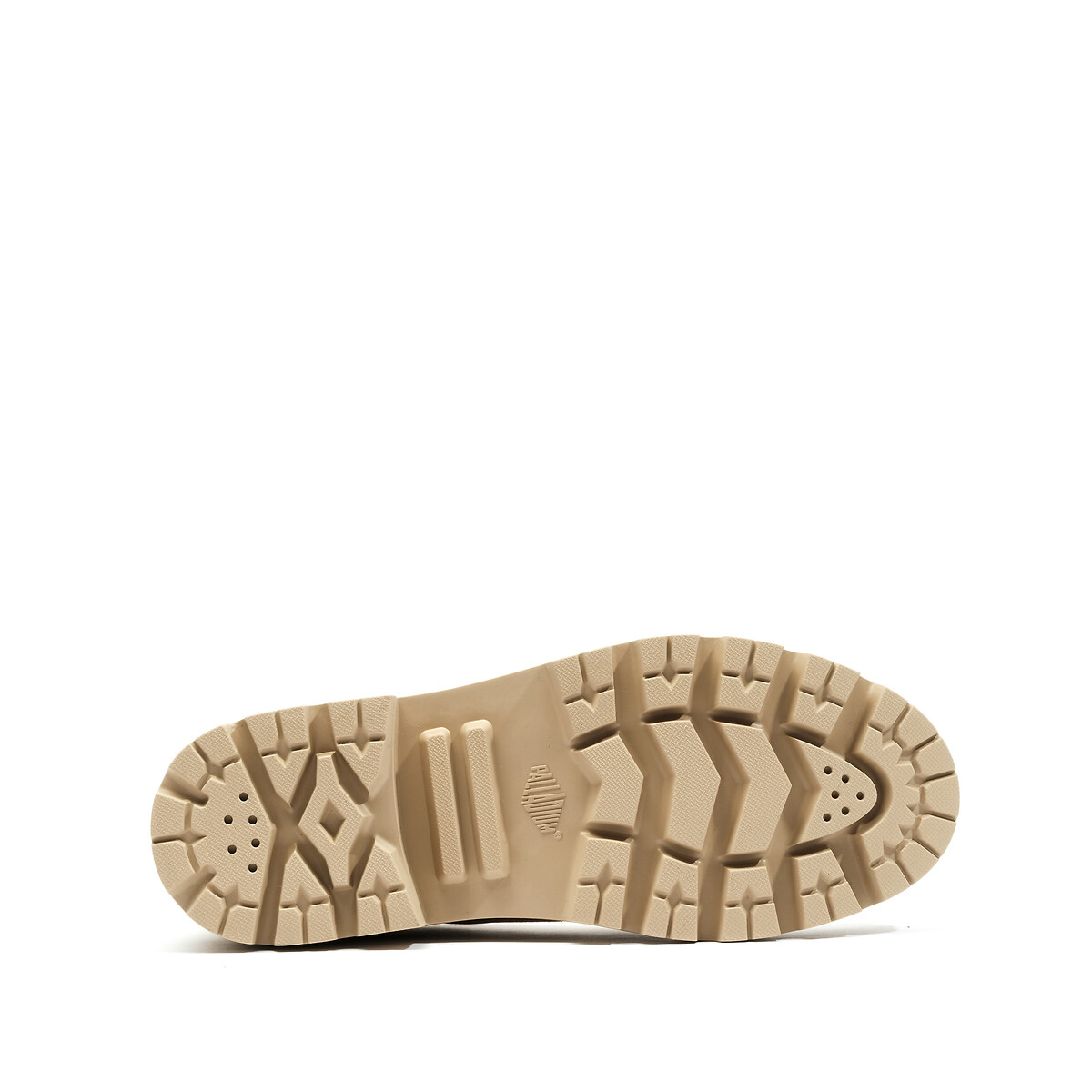 Sapatilhas de cano subido, Pallabase Twill bege, PALLADIUM