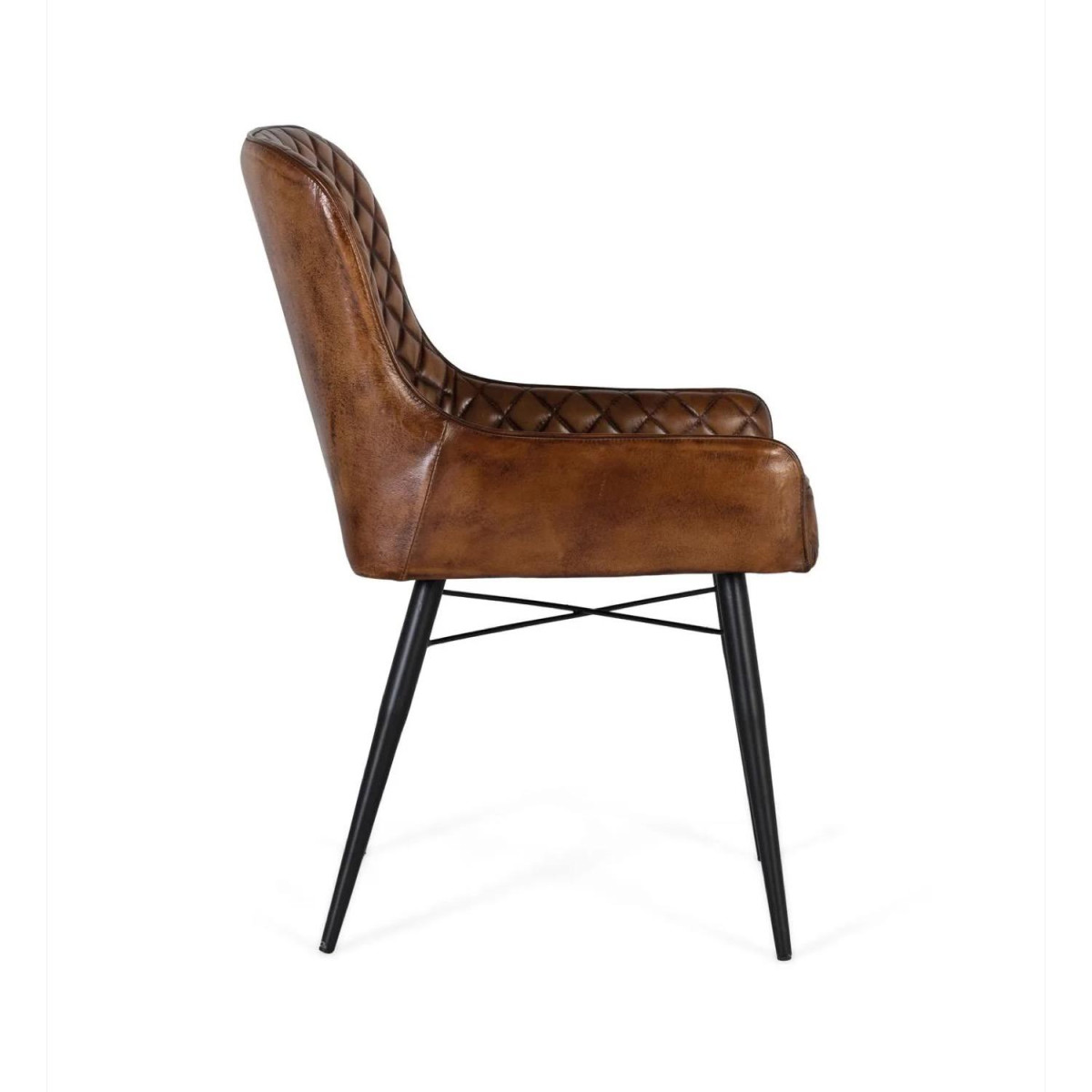 Chaise marron, DECORATION D’AUTREFOIS