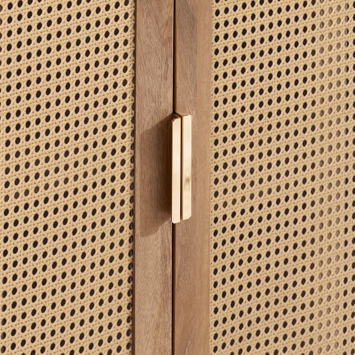 Naya Rattan 3 Door Sideboard natural oak, SO'HOME
