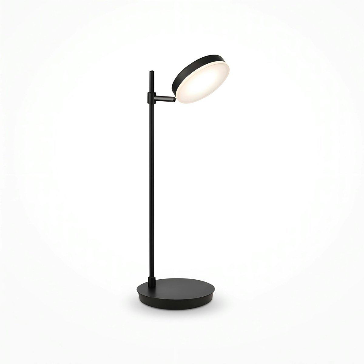 Lampe de bureau articulée LED – tête orientable noire OCALA noir, PIER IMPORT