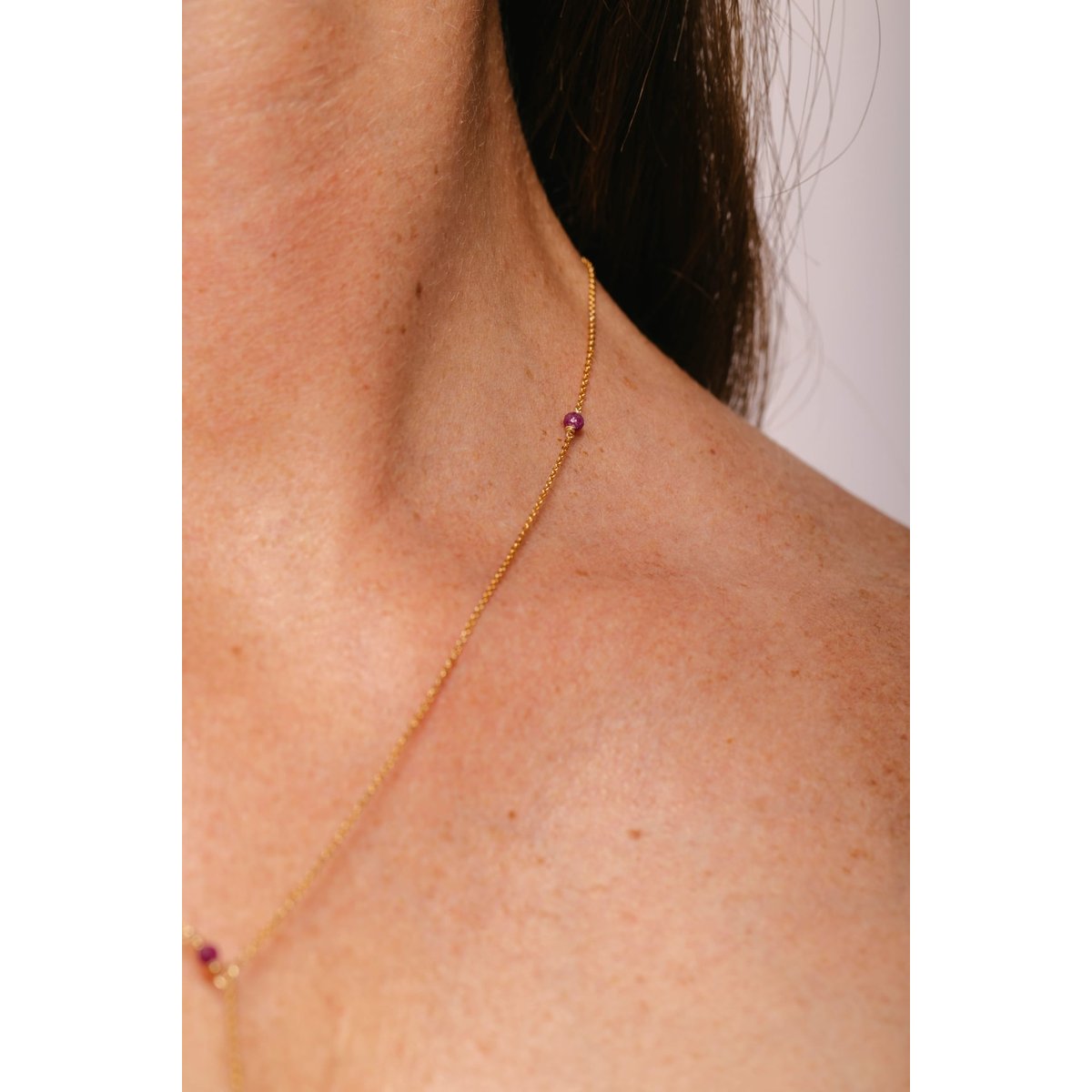 Collier Vice versa Stella- Rubis rubis, YAY PARIS