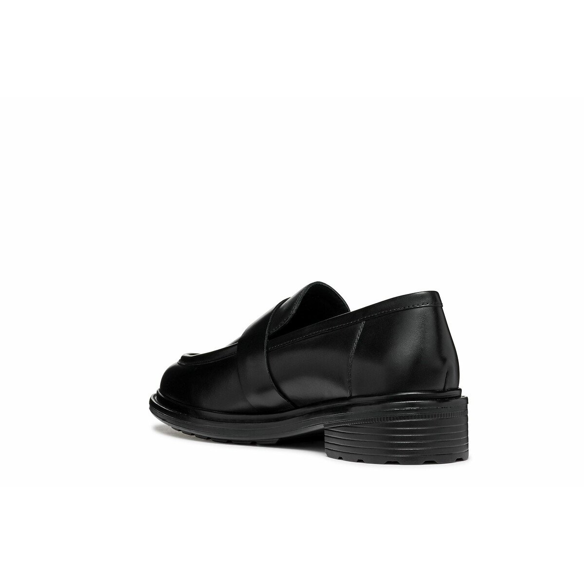 Walk Pleasure Breathable Leather Loafers black, GEOX