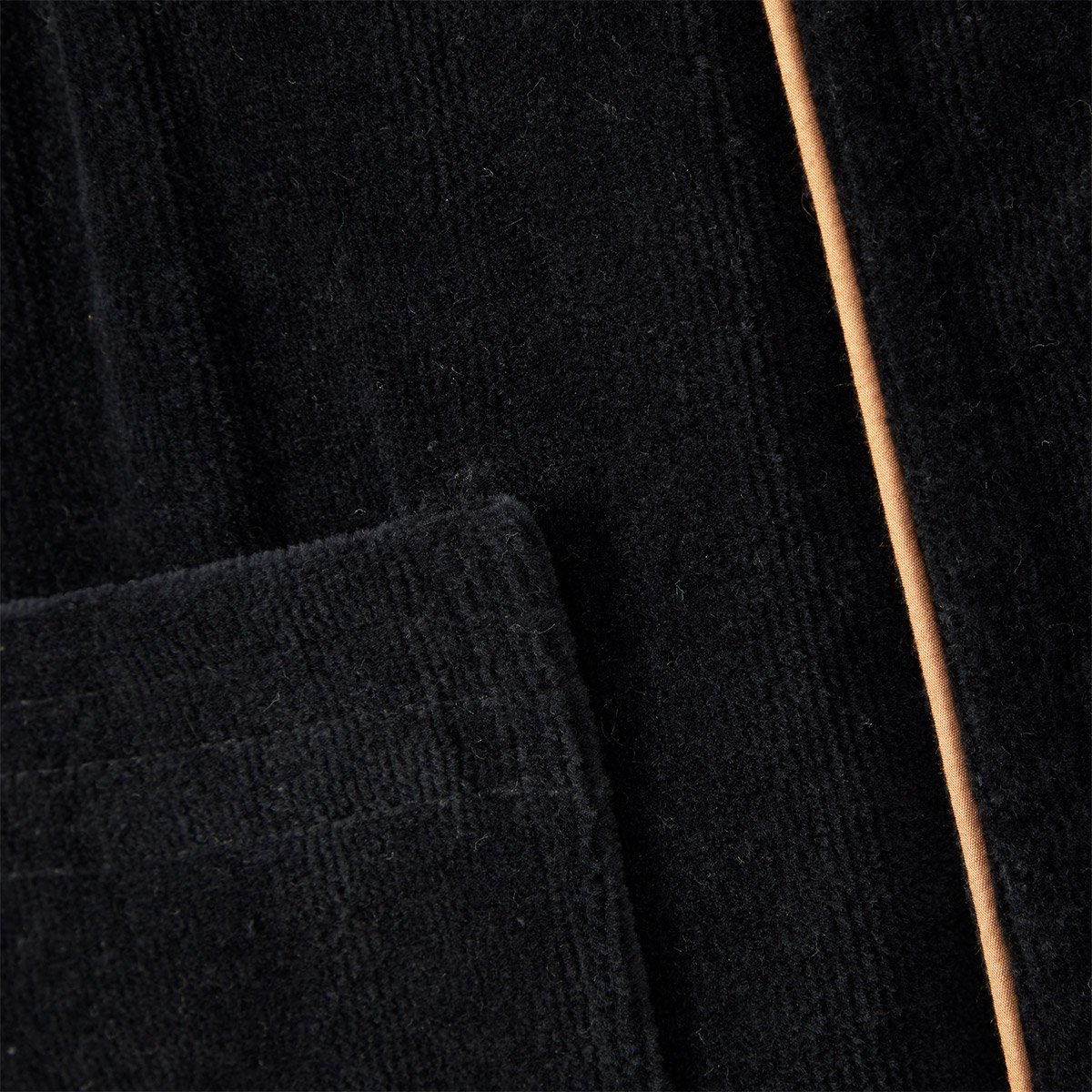 Peignoir long en velours,TIAGO black, BOSS HOME