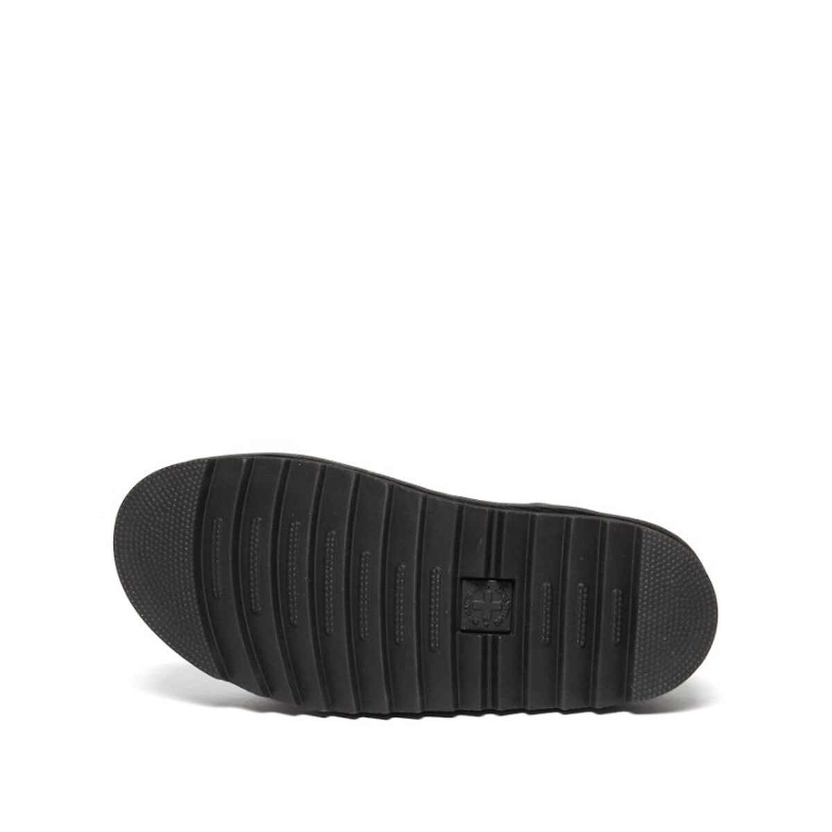 Sandales zippées en cuir Olson noir, DR. MARTENS