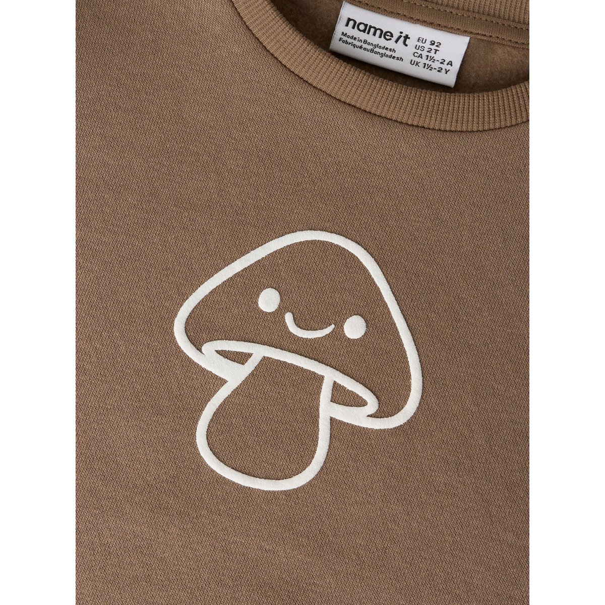 Sweat-Shirt marron - brown lentil1, NAME IT