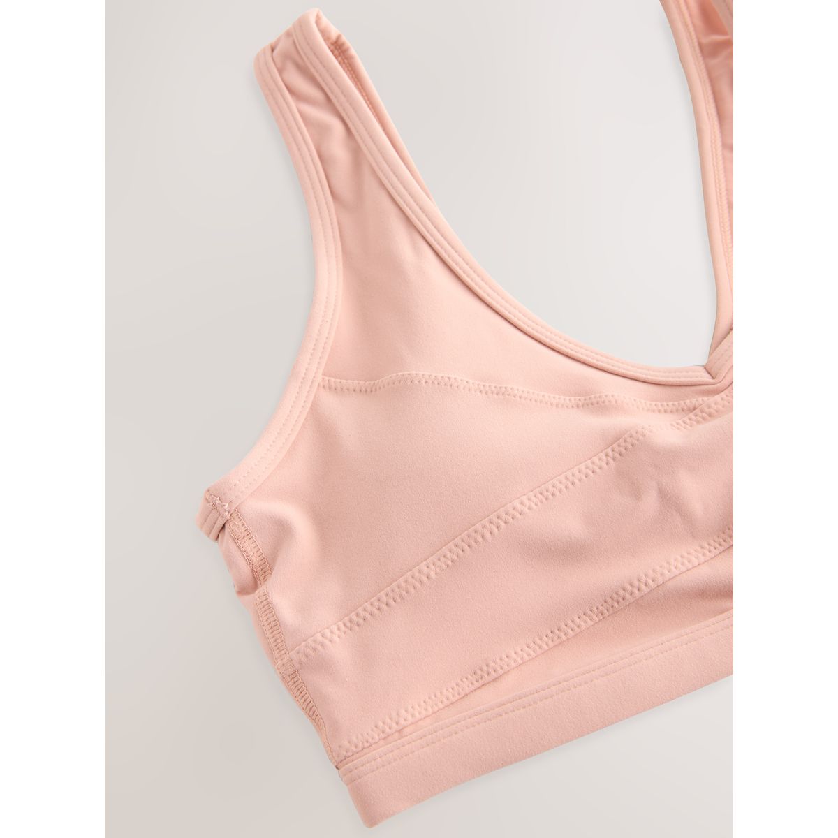 Brassière de sport croisée devant rose, NEXT