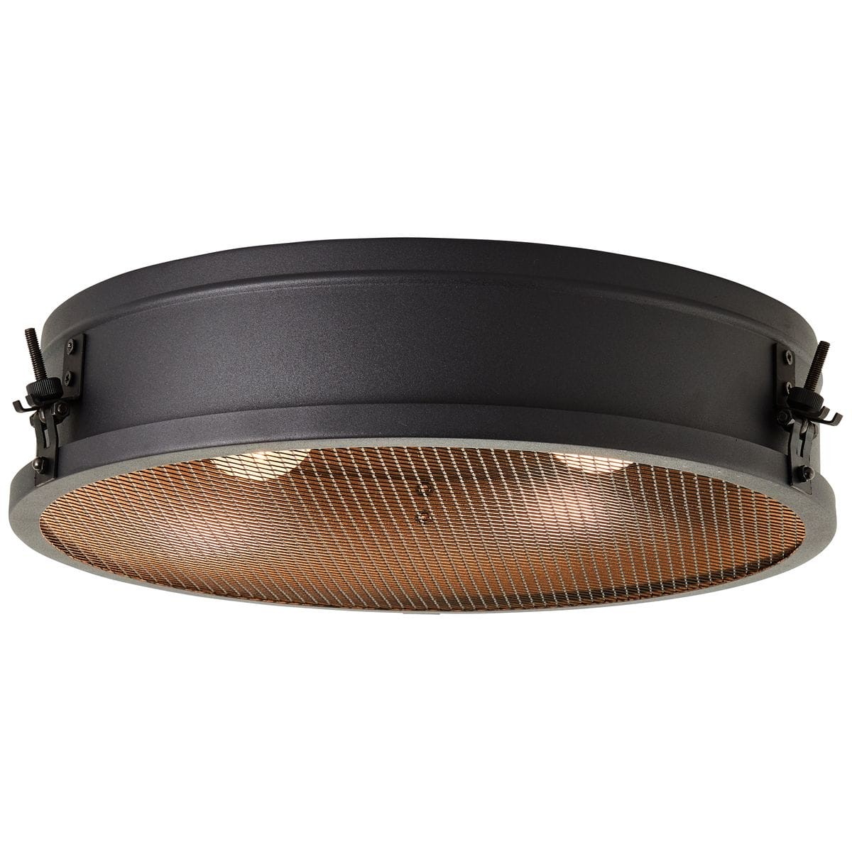 Plafonnier    ZOIS noir mat, BRILLIANT