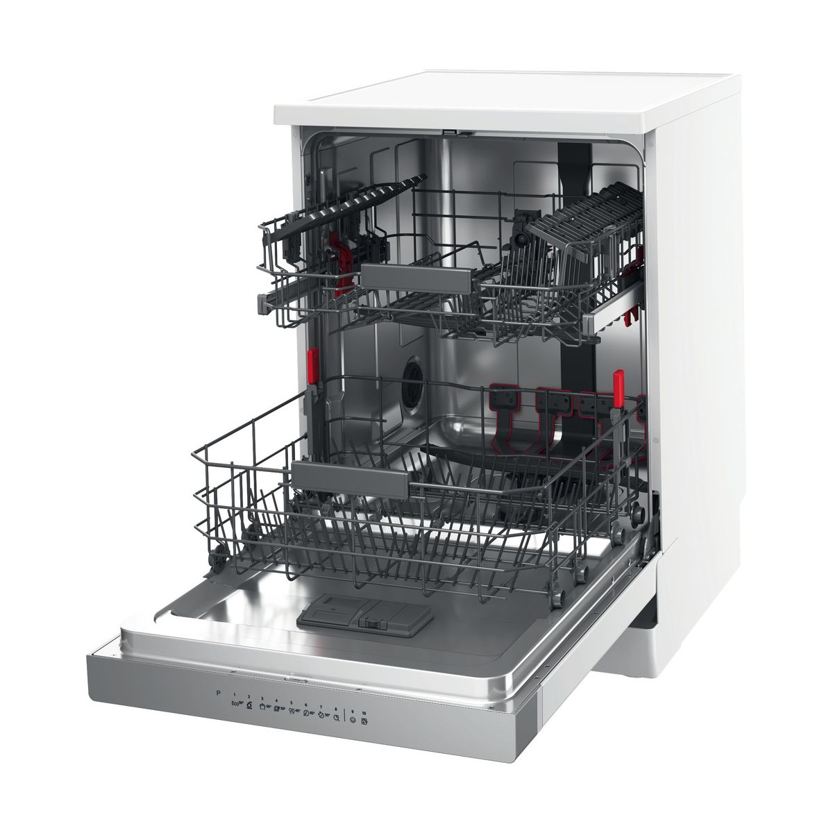 Lave vaisselle 60 cm WH3FC14BN71W couleur unique, WHIRLPOOL