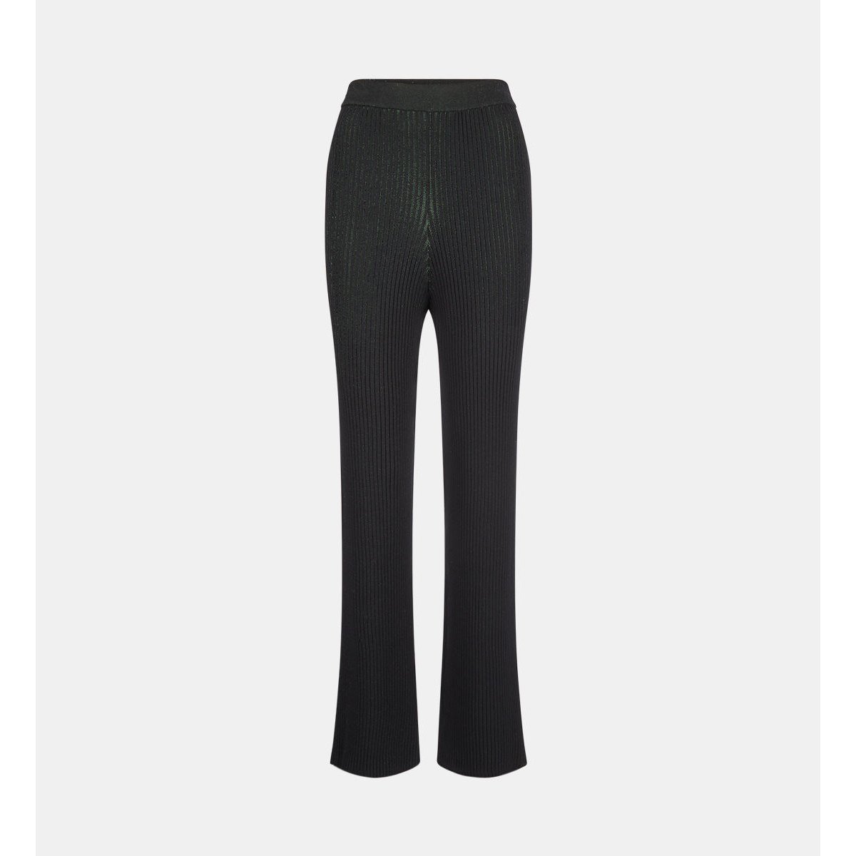 Pantalon fluide côtelé à rayures multicolore, GALERIES LAFAYETTE