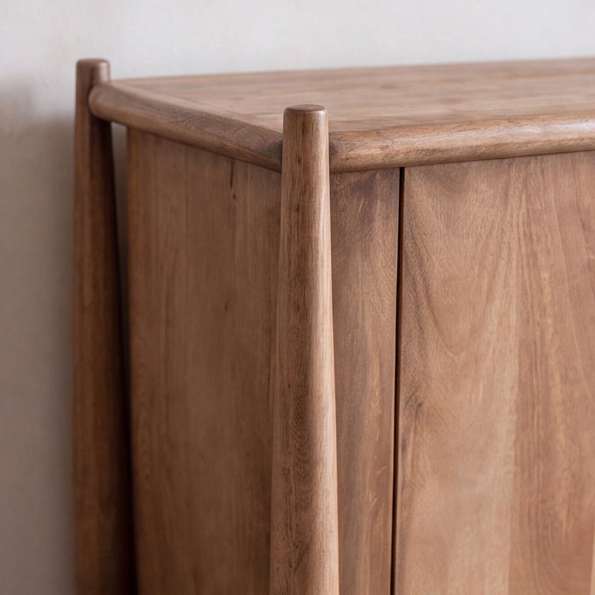 Buffet en bois de manguier ISALYNE bois foncé, MADE IN MEUBLES
