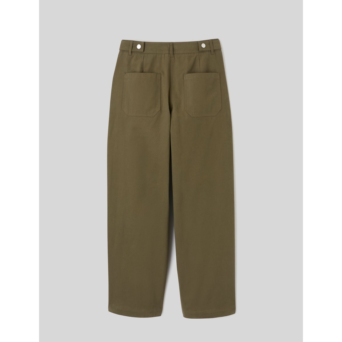 Pantalon chino balloon vert kaki, BZB