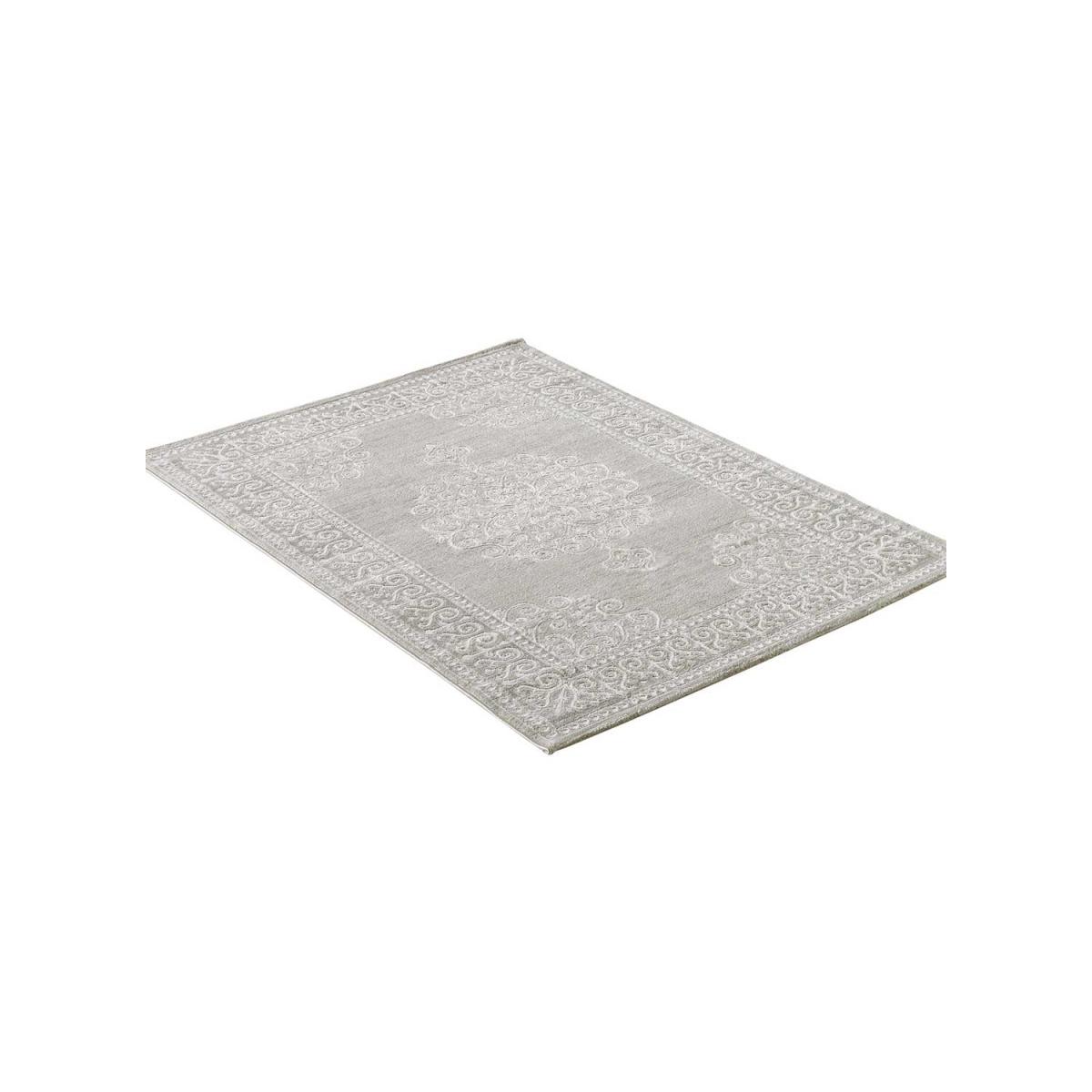 Tapis oriental tissé motif ancestral LYN7 MIRALI beige, UN AMOUR DE TAPIS