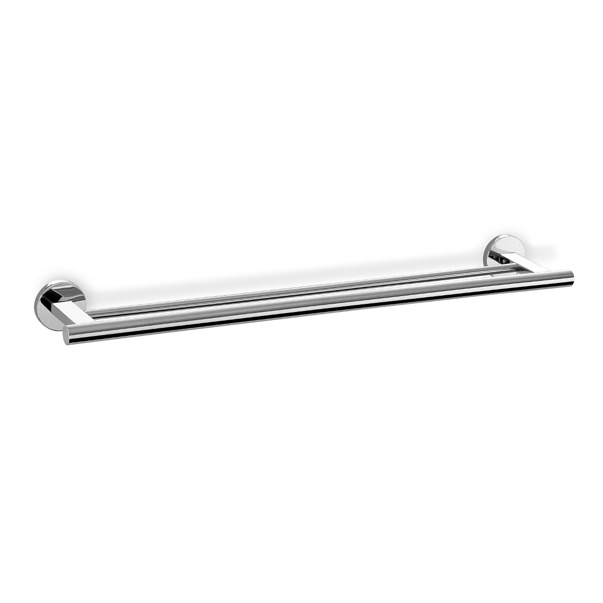 Toalheiro duplo Scala, ZACK inox brilhante, ZACK