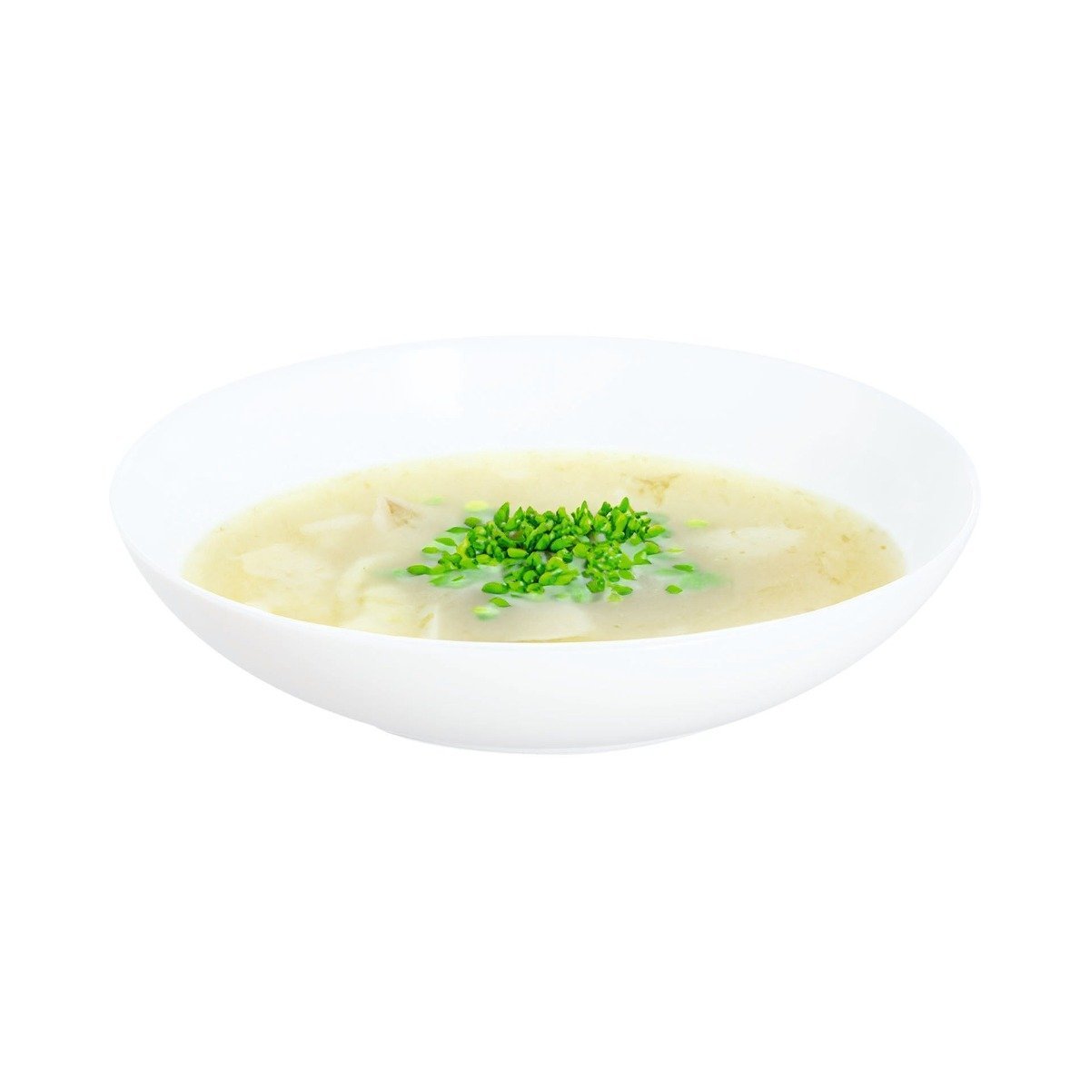 6 assiettes creuses blanches 20 cm -APY blanc, LUMINARC