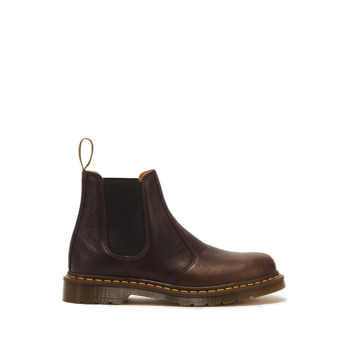 Stivaletti Chelsea 2976 in pelle Ambassador marrone scuro, DR. MARTENS