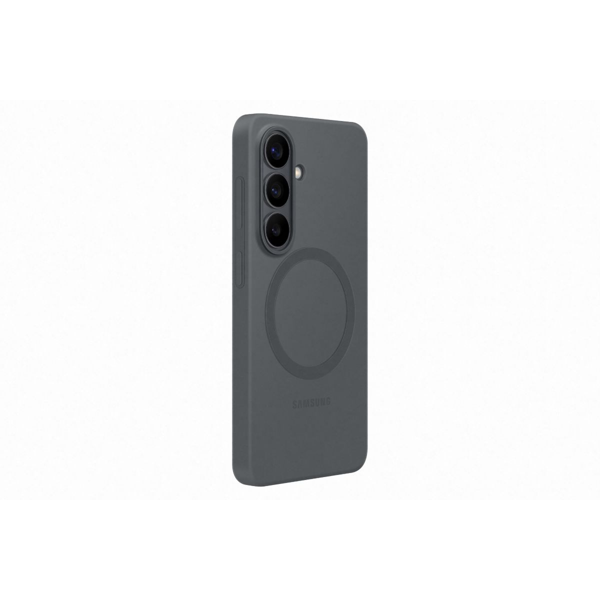 Coque silicone S26 noir couleur unique, SAMSUNG