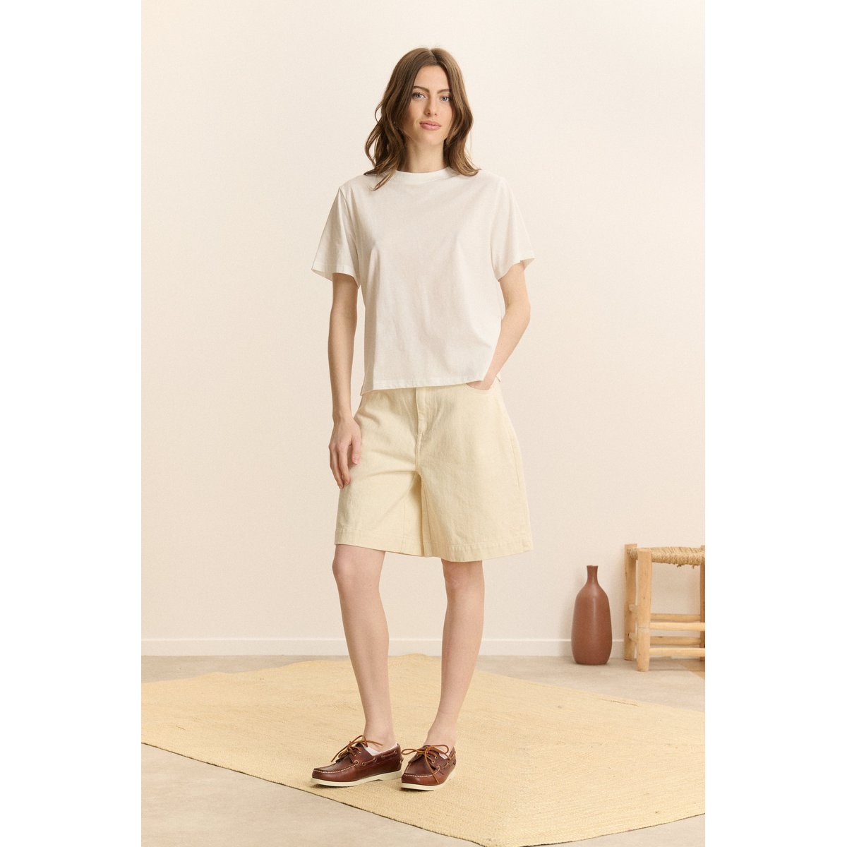 T-shirt sans manches VISTA marine, GARANCE PARIS 