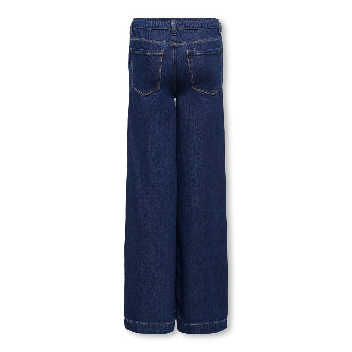 Jean À Jambe Large dark blue denim 1, KIDS ONLY