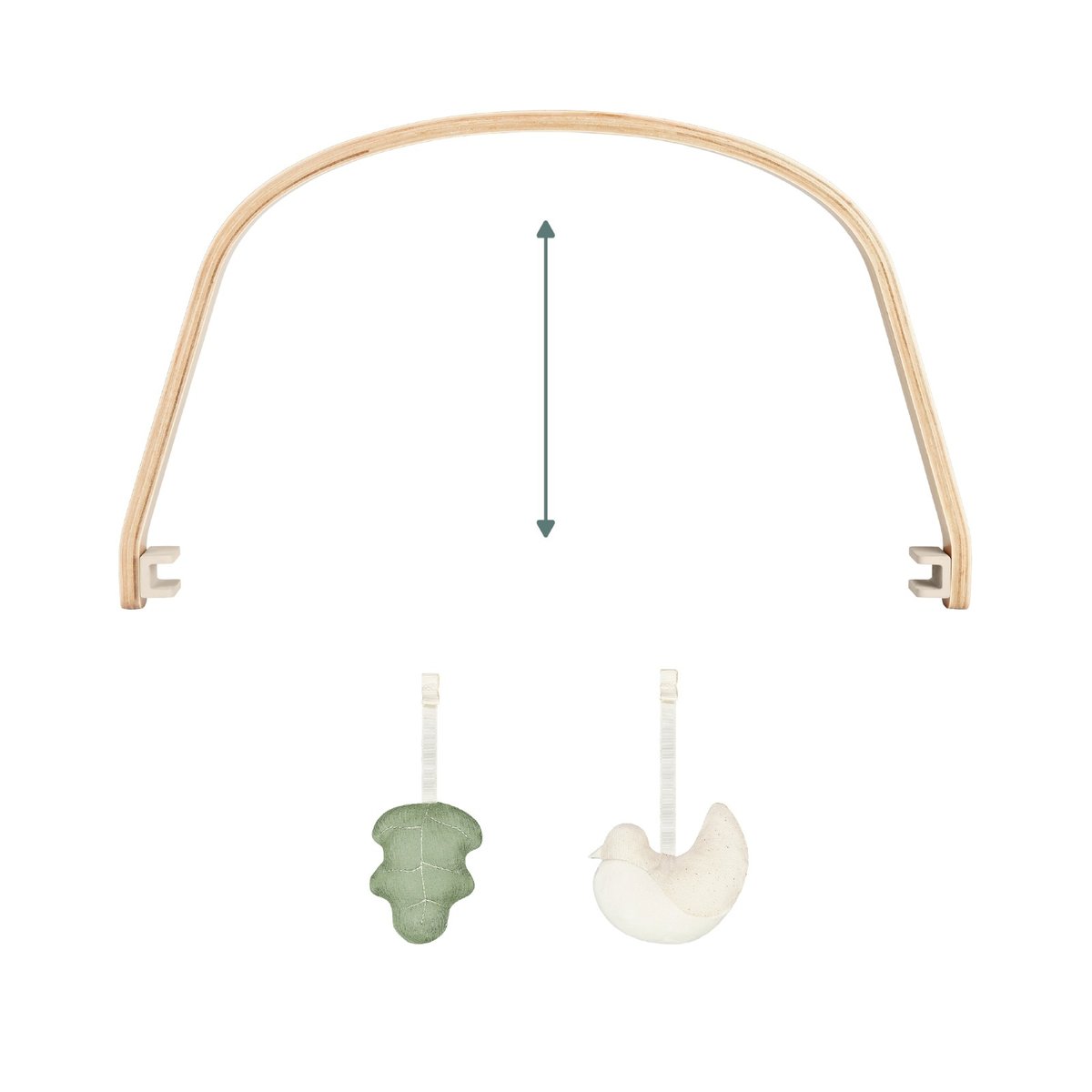 Arche de jeux transat Swoon Flow multicolore, BABYMOOV