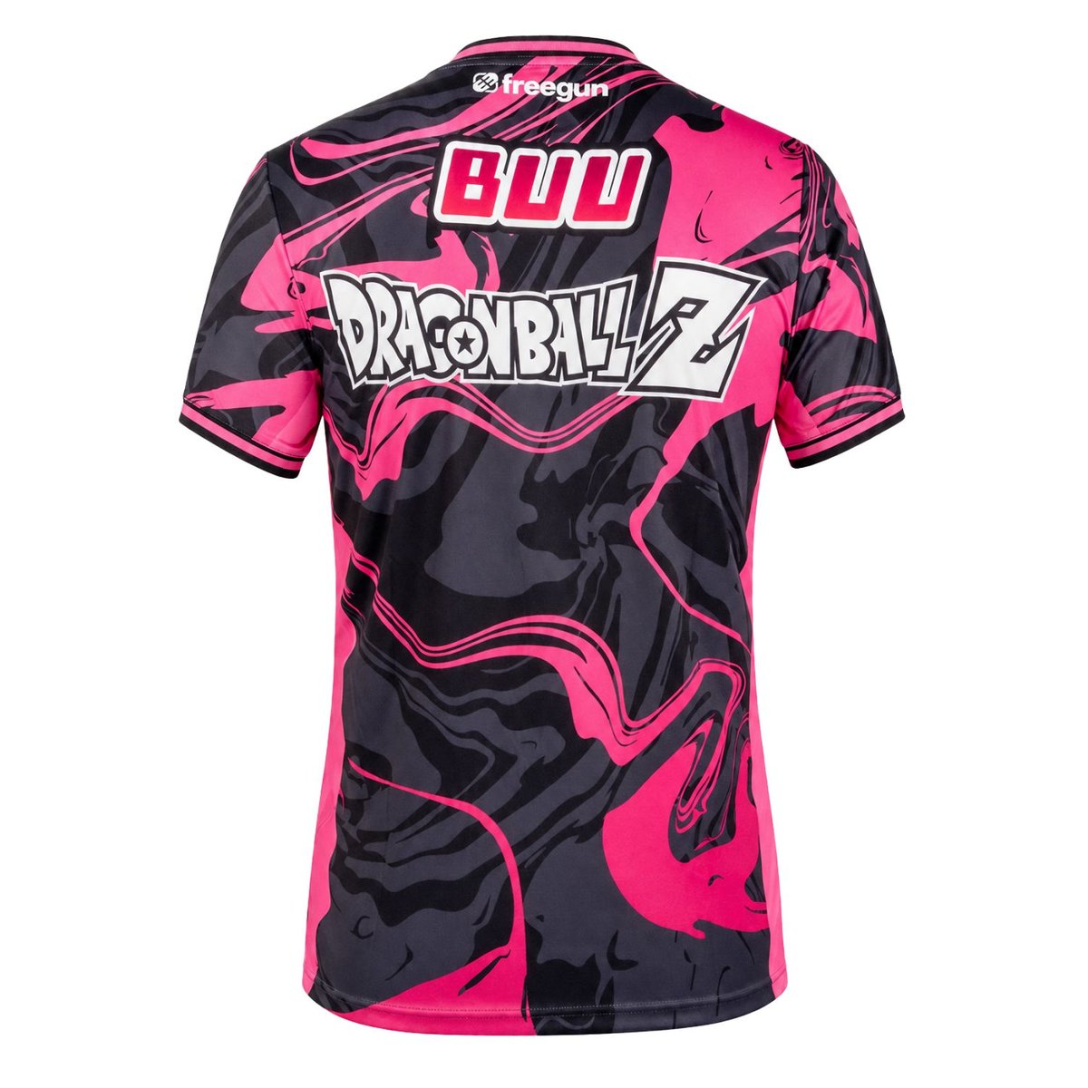Jersey E-sport Dragon Ball Z noir/rose/blanc/jaune/violet, FREEGUN