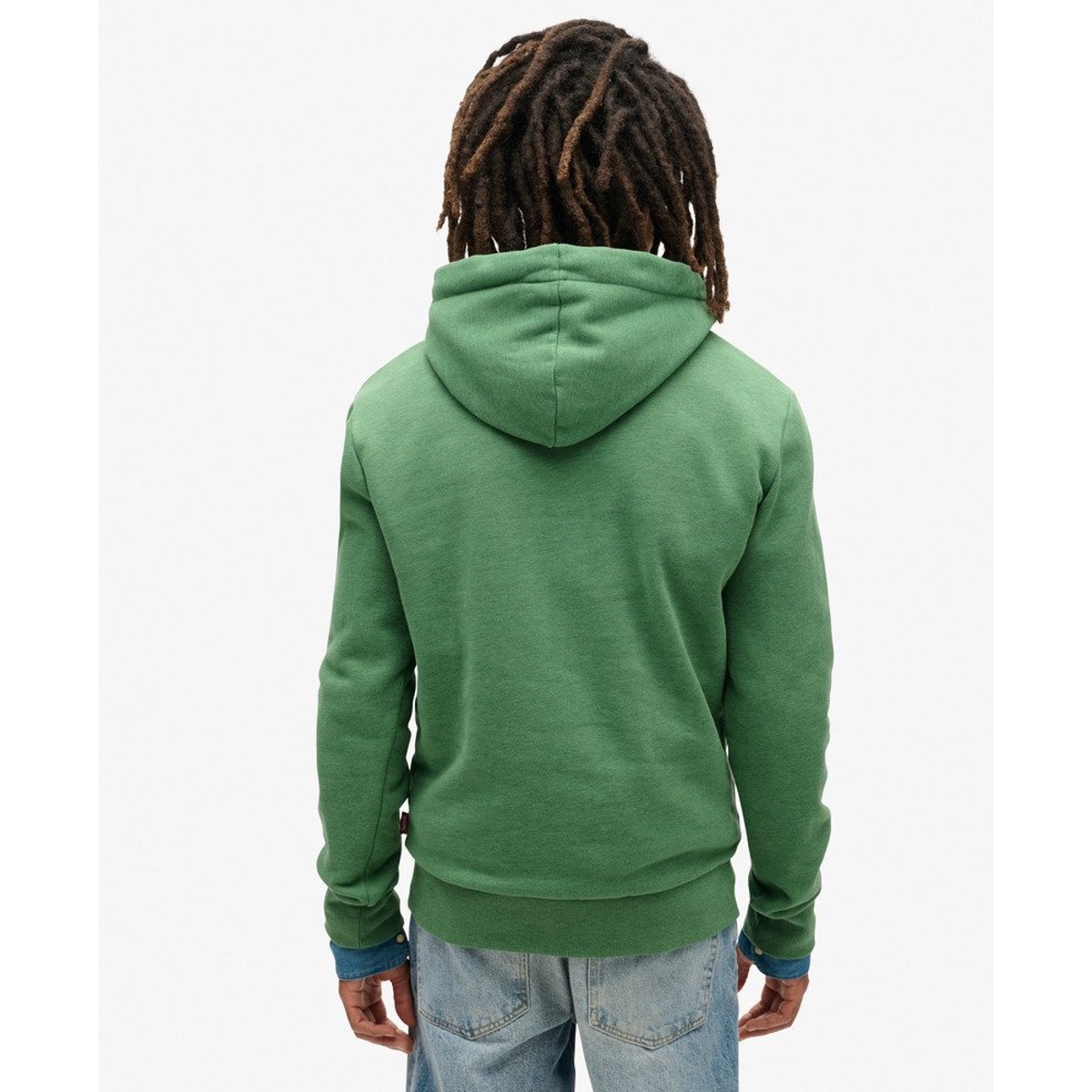 Sweat à capuche et motif Great Outdoors menthe glaciale chiné, SUPERDRY