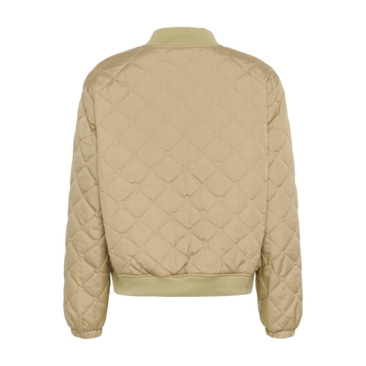 Manteau beige silver mink, CREAM