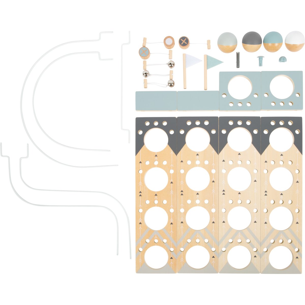 Circuit à boules modulaire beige, SMALL FOOT COMPANY