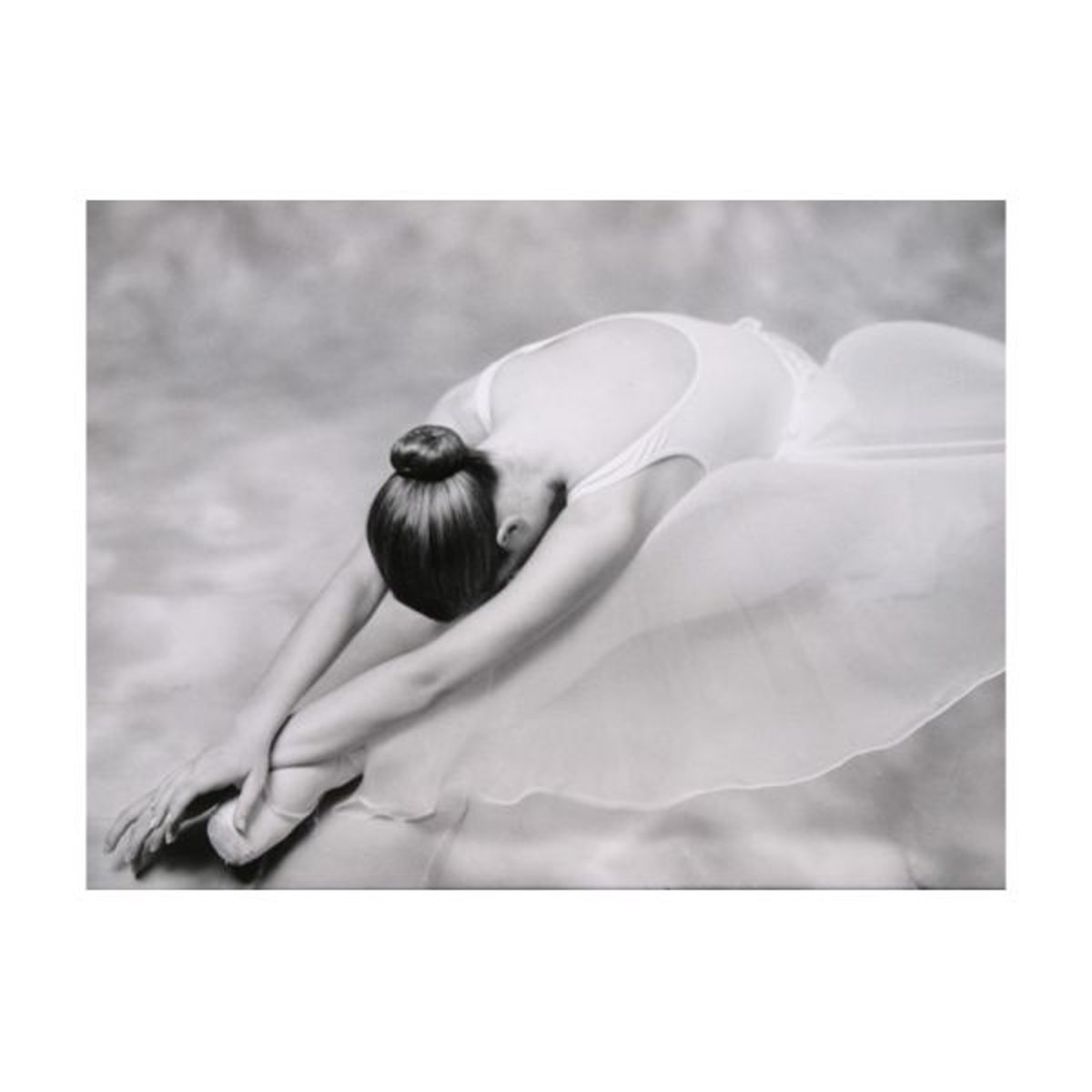 Papier peint intissé panoramique Hobby photographie: ballerine noir, EDEN