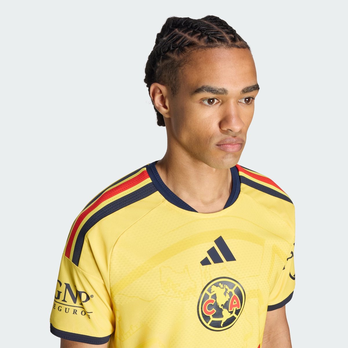 Maillot Domicile Club América 26/27 Authentique Maillot Domicile Club América 26/27 Authentique impact yellow / legend ink, adidas Performance