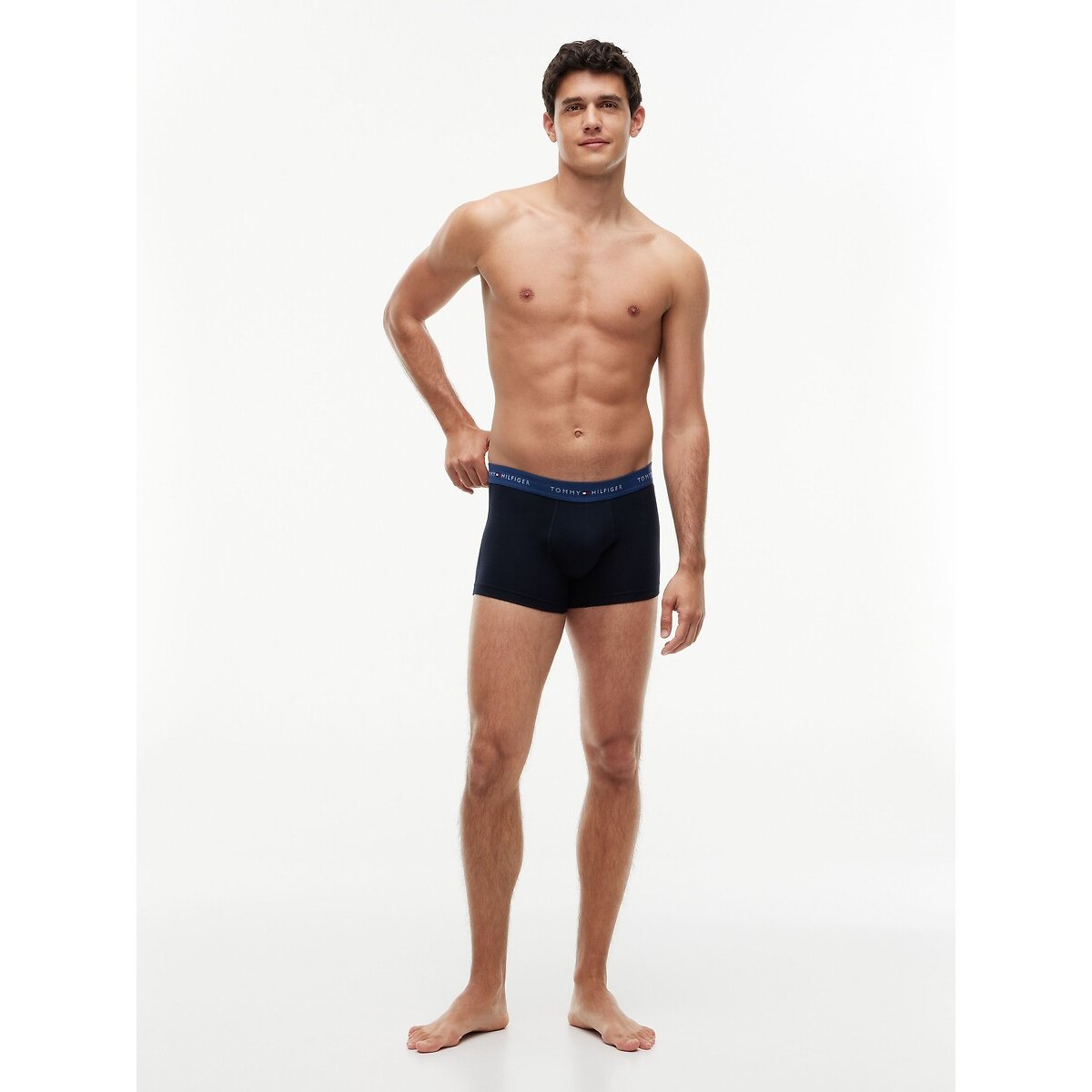 Lote de 5 boxers Signature noir + ceint. multicolore, TOMMY HILFIGER