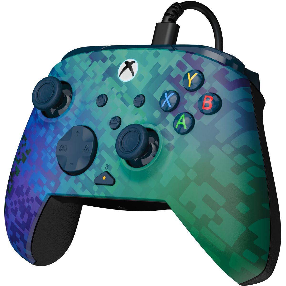 Manette Glitch Green couleur unique, TURTLE BEACH