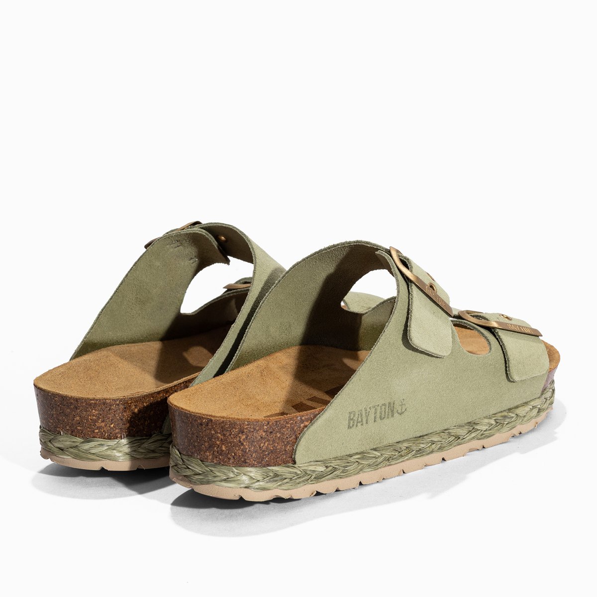 Sandales BENALLA vert, BAYTON