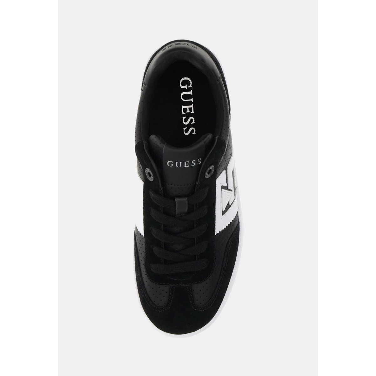 Sneakers Nochee Empiècements Daim noir, GUESS