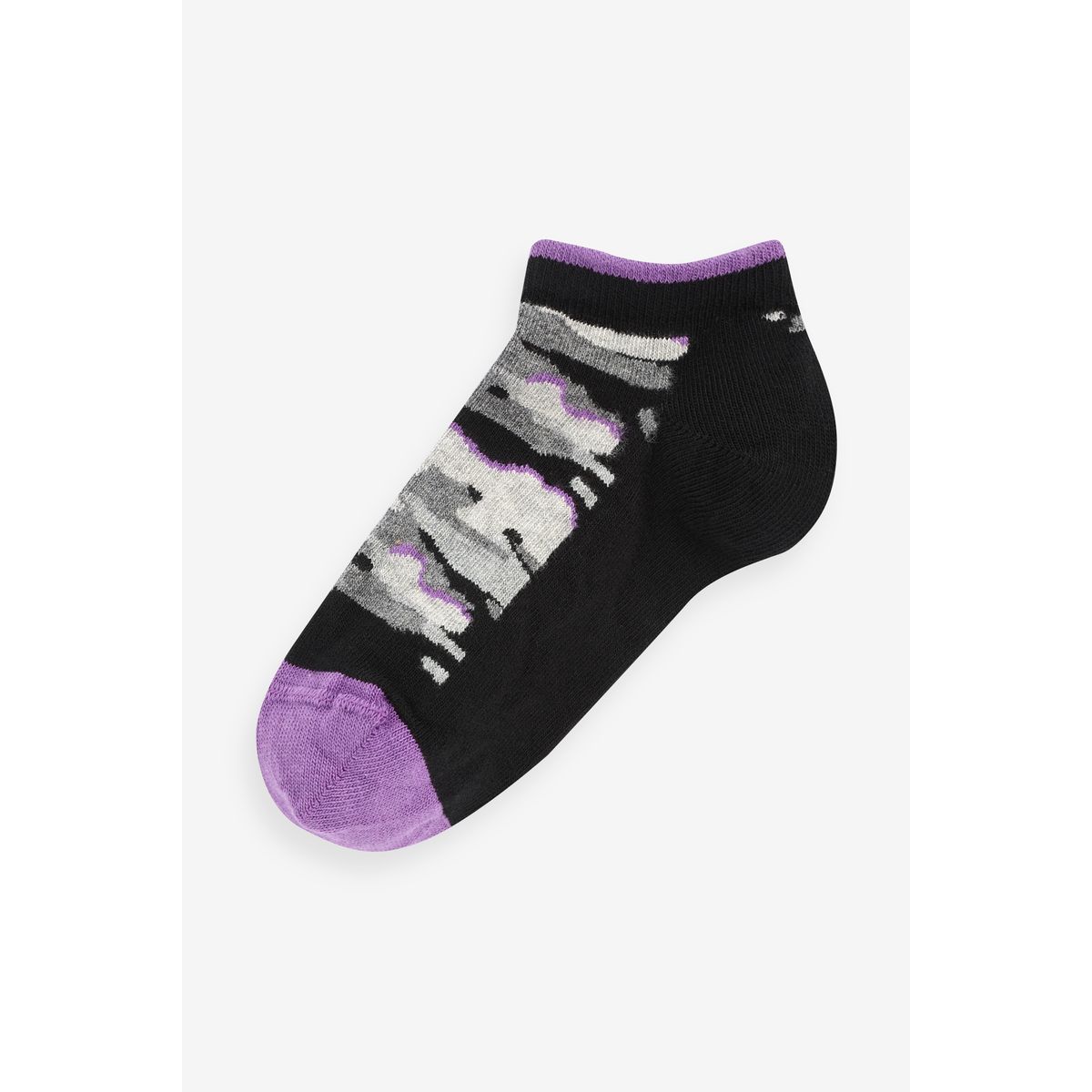 Chaussettes, lot de 7 noir camo brillant, NEXT