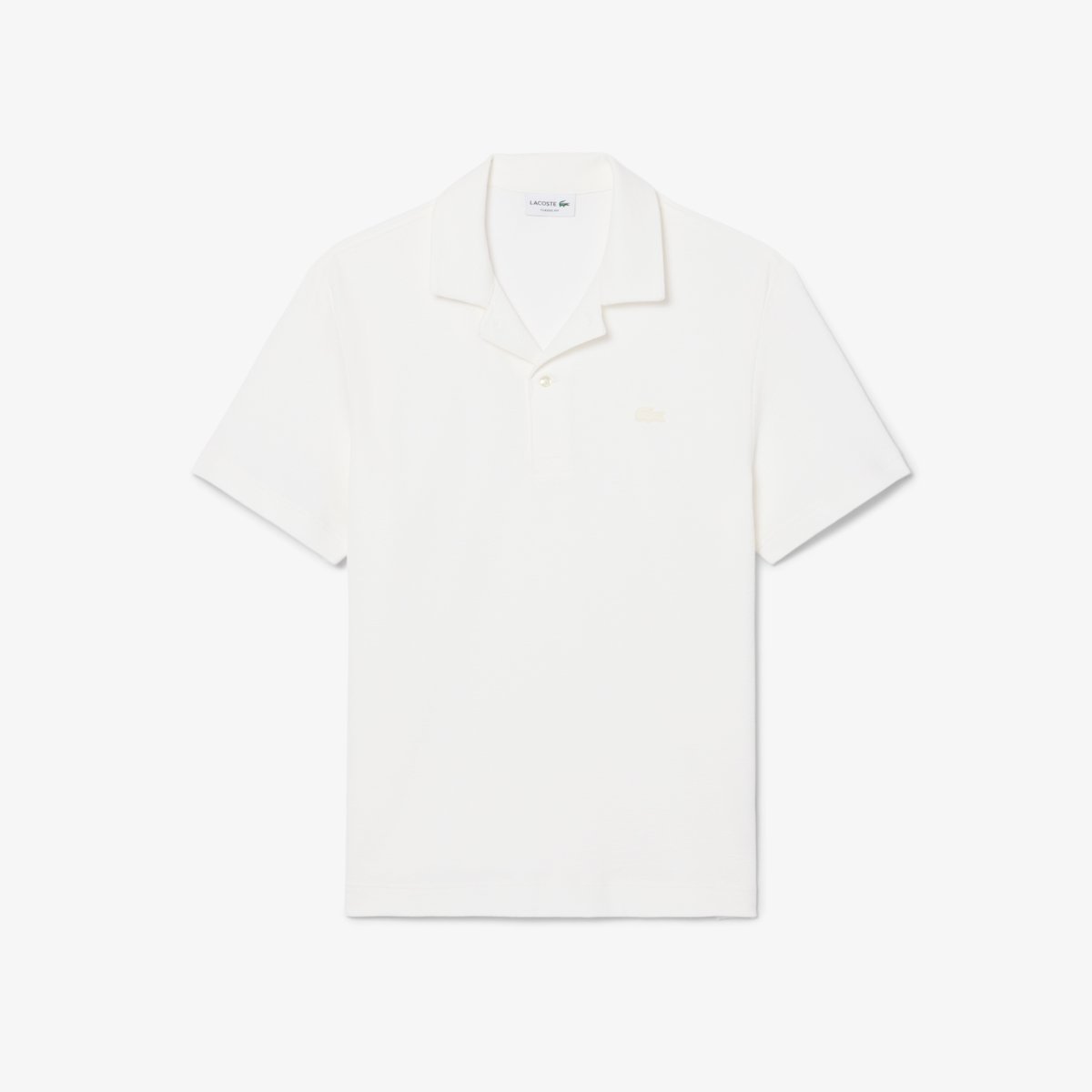 Polo Texturé classic fit blanc-70v, LACOSTE