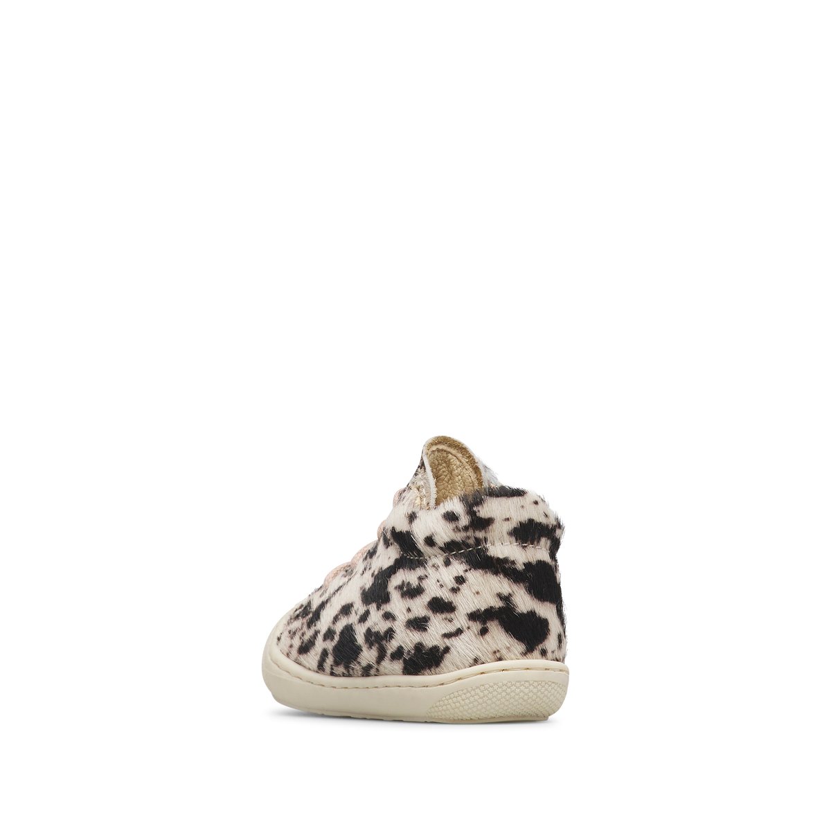 Chaussures premiers pas en suède COCOON blanc-rose, NATURINO