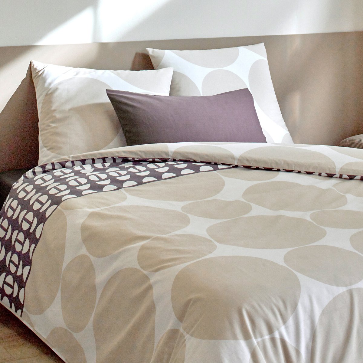 Parure housse de couette 100 %coton, Pito multicolore, C DESIGN HOME TEXTILE