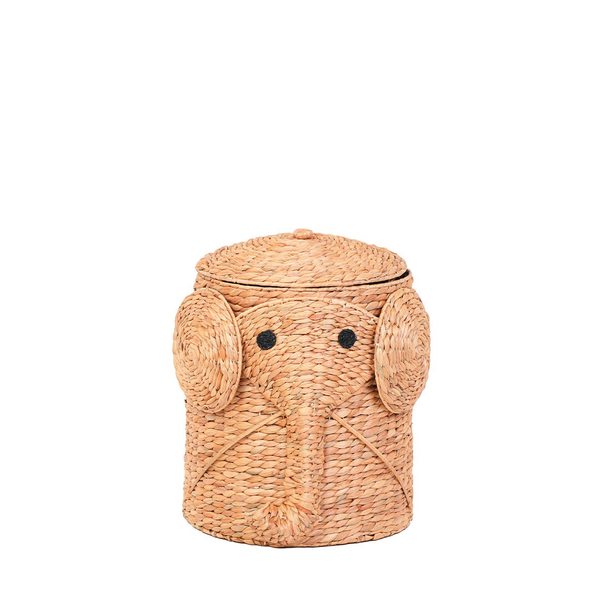 Panier elephant jacinthe d'eau naturel v002237, MAISON AUBERTIN