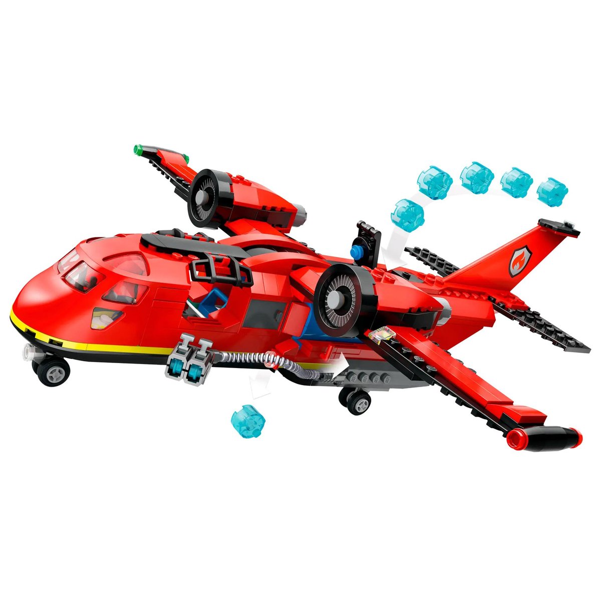 LEGO City - Avion de Sauvetage des Pompiers 60413 pour Enfants multicolore, LEGO